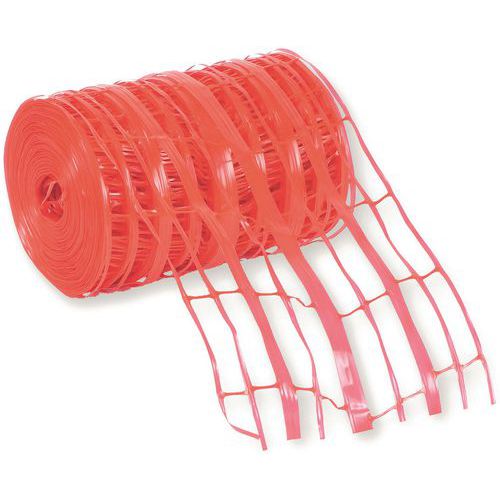 Grillage Avertisseur Rouge Rouleau 100 M X 30 Cm