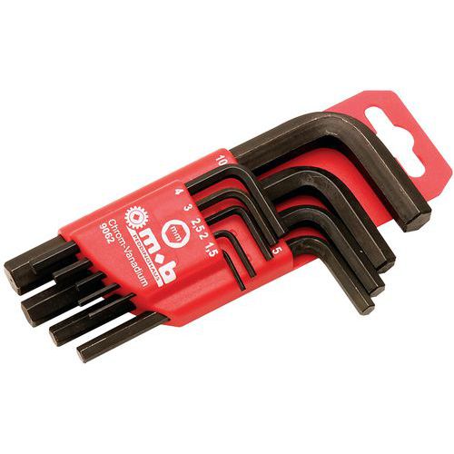 Mob 1 Jeu De 9 Clé Mâles - Cr-v - Mob