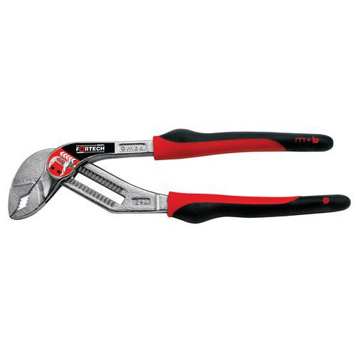 Mob 1 Pince Multiprise Autobloquante Chromée - Mob