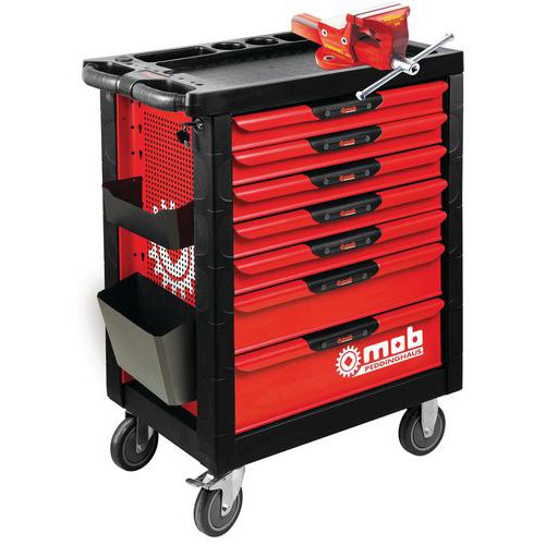 Mob 1 Servante Proliner 7 Tiroirs Ã‰tau Et Accessoires - Mob