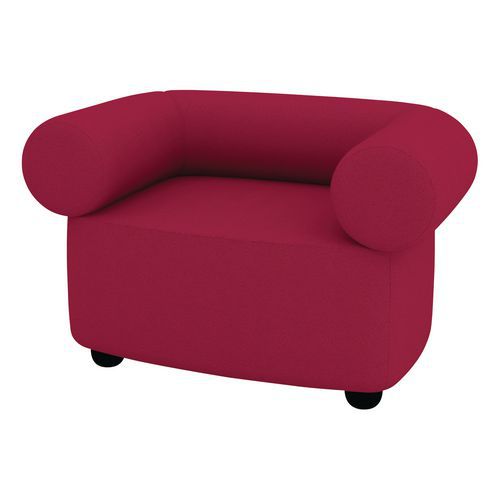 Fauteuil Abyssa Tissu Non Feu M1 Fuchsia