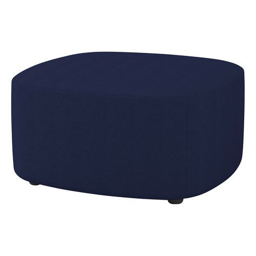 Grand Pouf Abyssa Tissu Non Feu M1 Bleu Marine