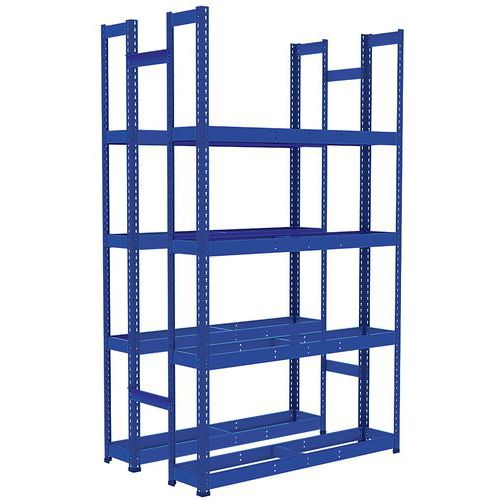 Rayonnage Pour Pneus Rapid 1 2440x2440x455 4 Niv Bleu