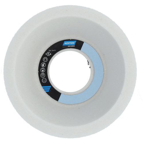 Meule Boisseau BOSCH Pour Pierre/béton - Grain 24 - Diamètre 90-110mm - Hauteur 55mm - Pour Meuleuse