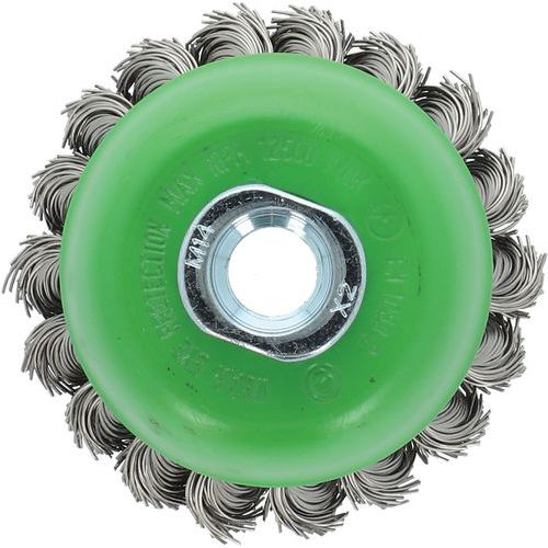 Brosse Coupe Pour Meuleuse Fil Torsadé 05 Inox 65xm14 T20