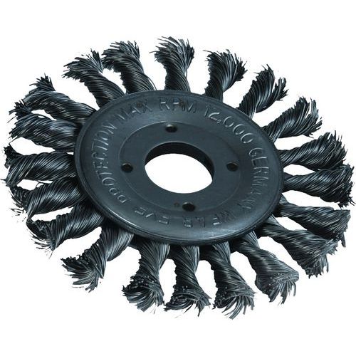 Brosse Pour Meuleuse Fil Torsadé 035 125x13x222mm T28