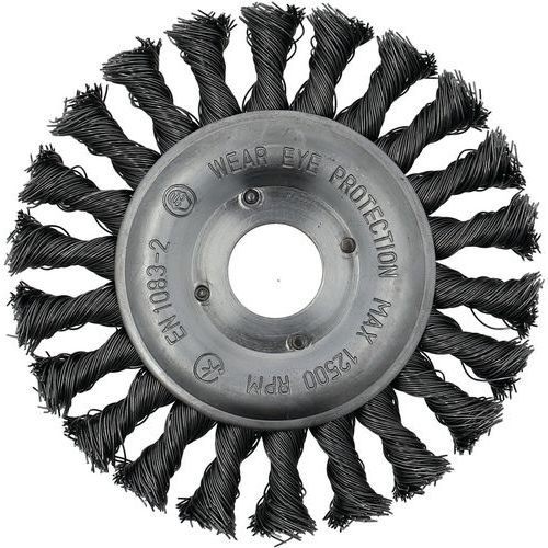 Brosse Pour Meuleuse Fil Torsadé 05 125x13x222mm T28