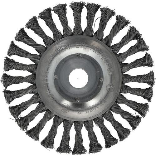 Brosse Pour Meuleuse Fil Torsadé 05 178x15x222mm T35