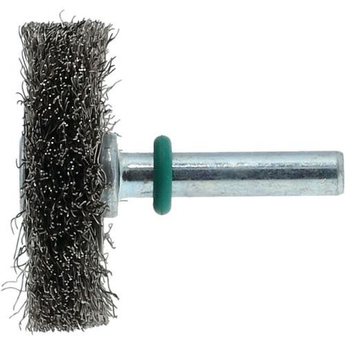 Brosse Pour Perceuse Fil Ondulé 02 Inox 40x9mm T9 Tige 6mm
