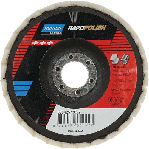 Disque à Lamelles Rapid Polish Feutre Ø115x22mm