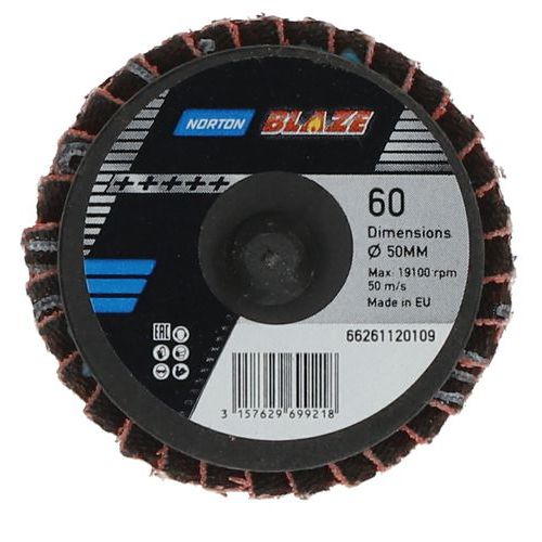 Disque à Lamelles Mini Blaze Ø50x0mm Sl3mm Grain 60