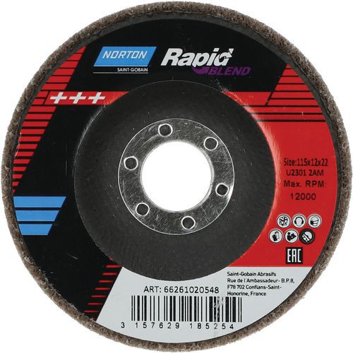 Disque à Moyeu Déporté Rapid Blend Nex Ø115x12x22mm Grain 2am