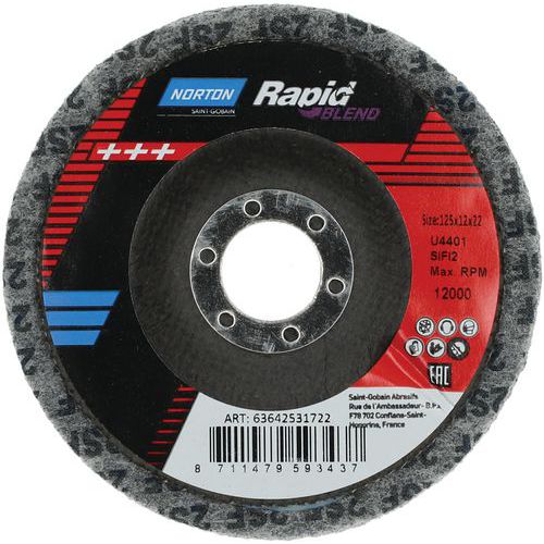 Disque à Moyeu Déporté Rapid Blend Nex Ø125x12x22mm Grain 2sf Conique