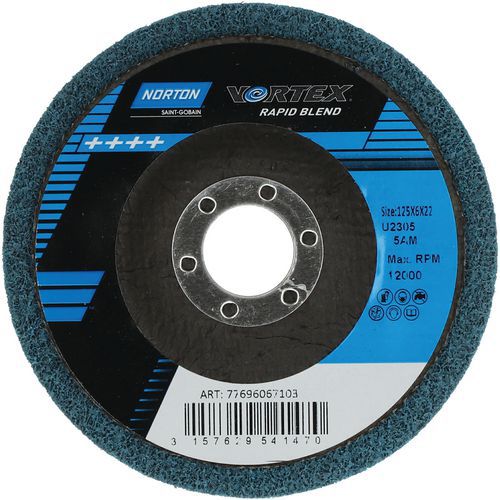Disque à Moyeu Déporté Vortex Ø125x6x22mm Grain 5am U2305