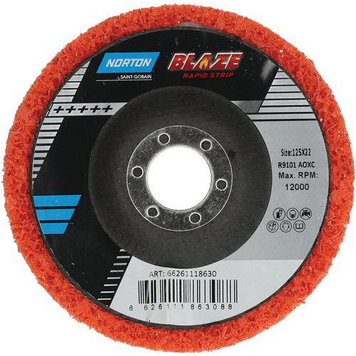 Disque Abrasif à Moyeu Déporté Blaze Ø125x12x22.2mm Conique