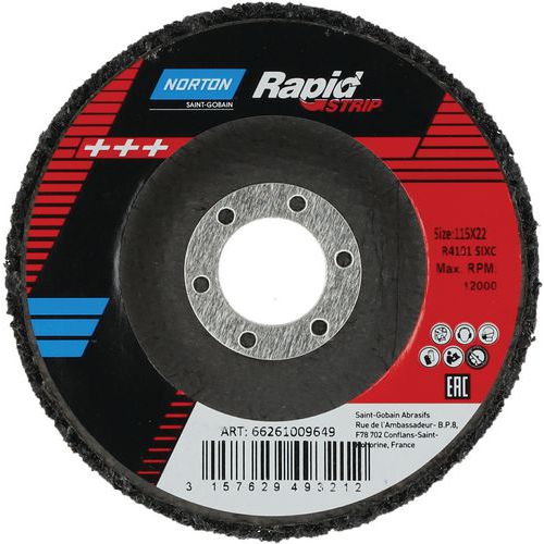 Disque Abrasif à Moyeu Déporté Rapid Strip R4101 Ø115x22.2mm