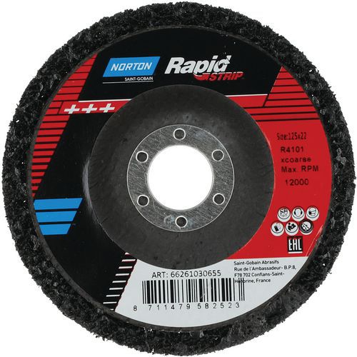 Disque Abrasif à Moyeu Déporté Rapid Strip R4101 Ø125x22.2mm