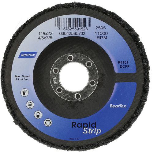 Disque Abrasif à Moyeu Déporté Rapid Strip R4104 Ø115x22.2mm