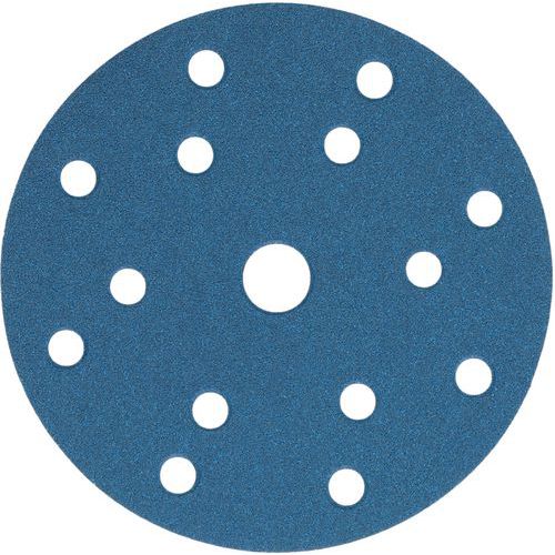 Disque Auto-agrippant Blue Fire Ø150x18mm Grain 120 14+1 Trous