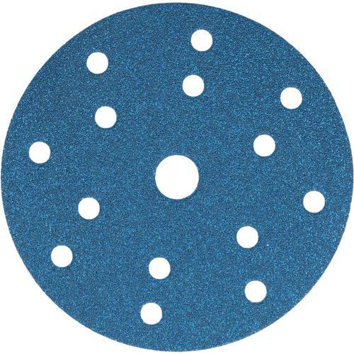 Disque Auto-agrippant Blue Fire Ã˜150x18mm Grain 80 14+1 Trous
