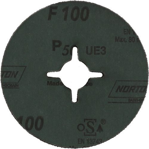 Disque Fibre F100 Ø115x22mm Grain 50