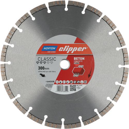 Disque Diamant Classic Beton Turbo Ø300x20mm