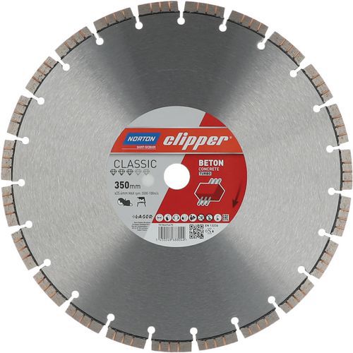 Disque Diamant Classic Beton Turbo Ø350x25.4mm