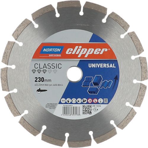Disque Diamant Classic Universal Ø230x22.23mm