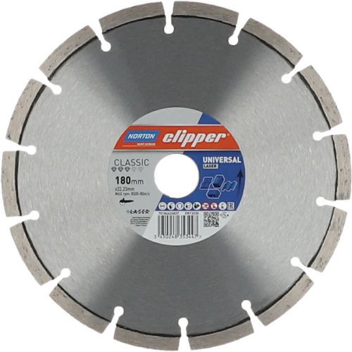 Disque Diamant Classic Universal Laser Ø180x22.23mm