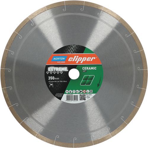 Disque Diamant Extreme Ceramic Soft Ø350x25.4m