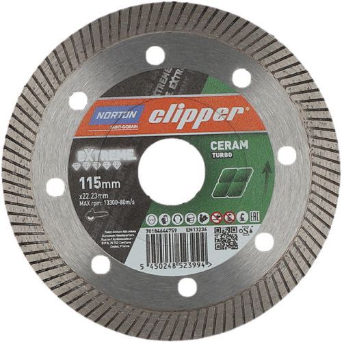 Disque Diamant Extreme Ceramic Turbo Ø115x22.23mm