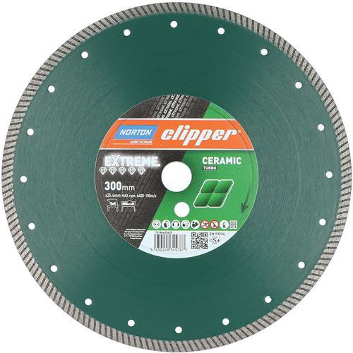 Disque Diamant Extreme Ceramic Turbo Ø300x25.4mm