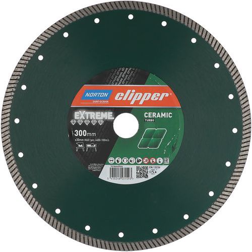 Disque Diamant Extreme Ceramic Turbo Ø300x30mm