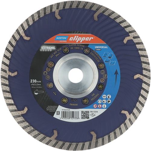 Disque Diamant Extreme Universal Turbo Ø230x70mm
