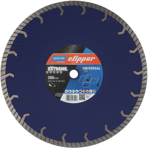 Disque Diamant Extreme Universal Turbo Ø350x20mm