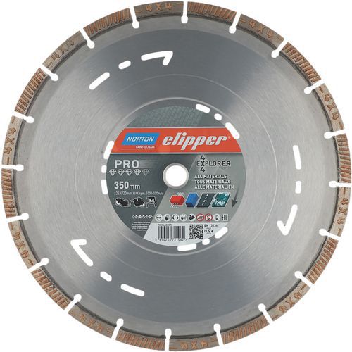 Disque Diamant Pro 4x4 Explorer Ø350x25.4mm
