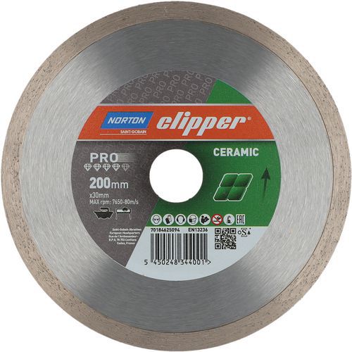 Disque Diamant Pro Ceramic Ø200x30mm