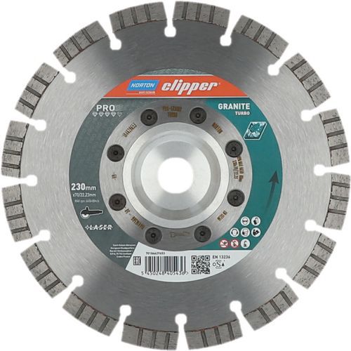 Disque Diamant Pro Granit Turbo Ã˜230x22.23mm