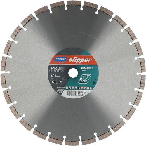 Disque Diamant Pro Granit Turbo Ã˜400x25.4mm