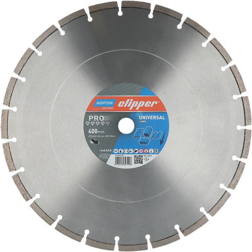 Disque Diamant Pro Universal Laser Ø400x25.4mm