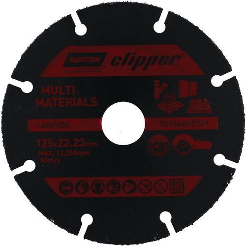 Disque Diamant Pour Meuleuse D'angle Pro Mulitmat Ø125x2.2x22.23mm