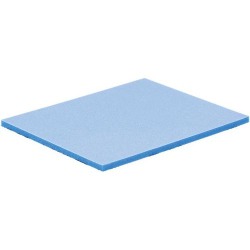 Eponge Abrasive 1 Face 140x115x6mm Grain Moyen