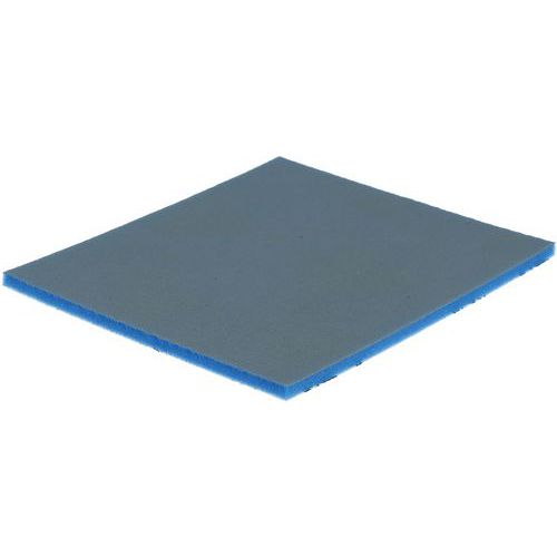 Eponge Abrasive 1 Face 140x115x6mm Grain Ultra Fin