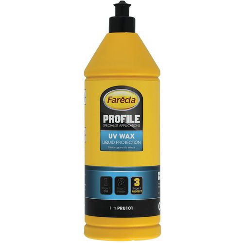 Cire Farecla Profile anti UV Wax 1L - Finition - Protection UV - Idéal pour l'entretien de votre bateau