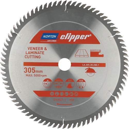 Lames Tct La.305.30.z80.1 - Ã˜305x3mm /2.2x30m