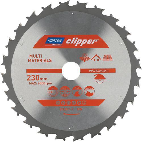 Lames Tct Mm.230.30.z24.1 - Ã˜230x3mm /2x30mm