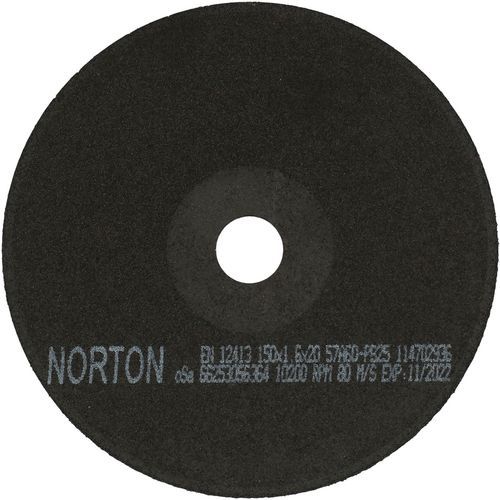 Meule De Tronçonnage Plate Nrco Ø150x1.6x20mm 57a60pb25