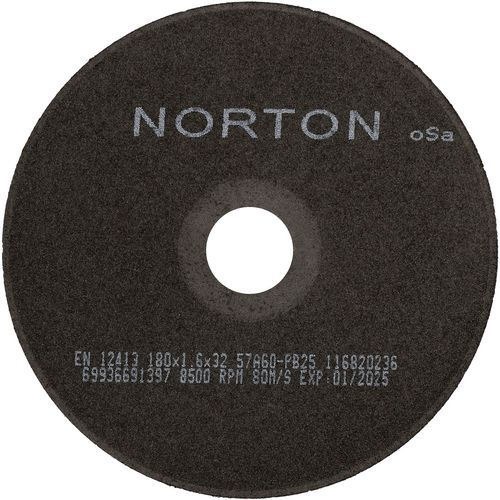 Meule De Tronçonnage Plate Nrco Ø180x1.6x32mm 57a60pb25