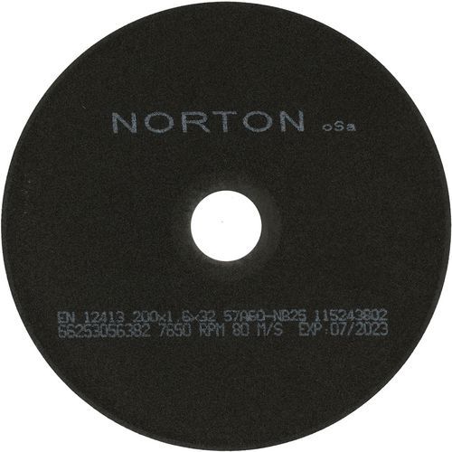 Meule De Tronçonnage Plate Nrco Ø200x1.6x32mm 57a60nb25