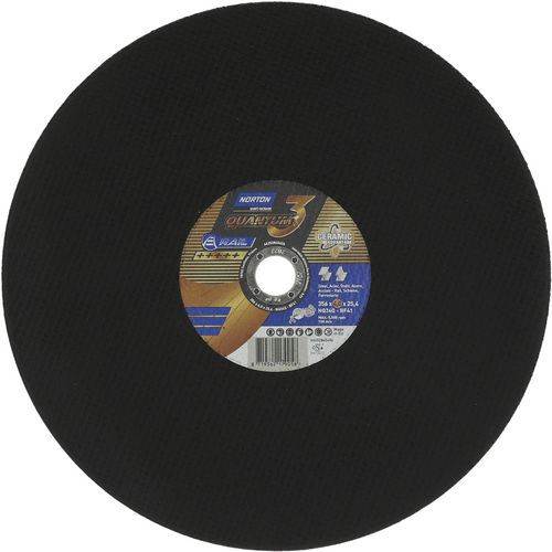 Meule De Tronçonnage Plate Quantum 3 Rail Ø356x4.0x25.4mm